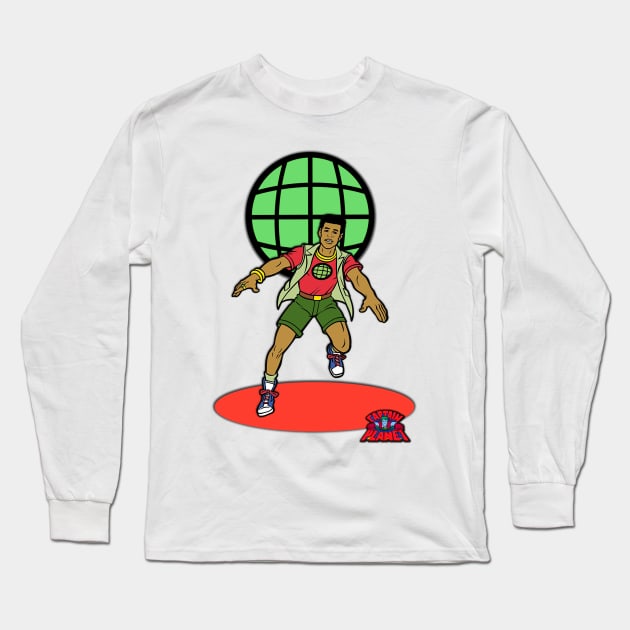 Kwame - 2 Long Sleeve T-Shirt by BigOrangeShirtShop